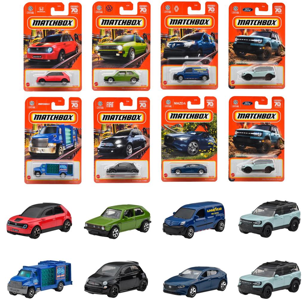 Matchbox Basic Car Assortment Mini Cars Sold In Years Old and [24 Box] [3 Up] 980W-30782