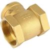 1pc DN50 Check Valve Brass Swing Non Return Valves 2" Female Thread Valve Tube Connector Tool Prevent Water Backflow