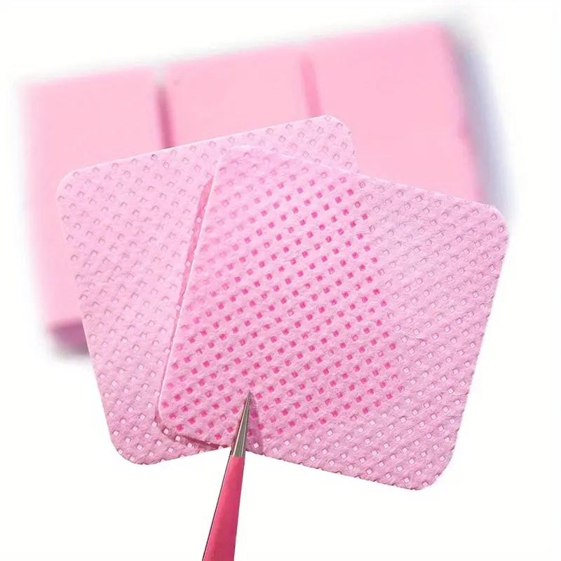20-200pcs Lint-Free Nail Wipes Eyelash Glue Removal Pads Multifunctional Non-Woven Cleaning Pad Beauty Makeup Cleaning Tools