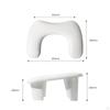 PU Leather U Shaped Arm Rest, Detachable, Comfortable Nail Hand Rest Non Slip for Home DIY Acrylic
