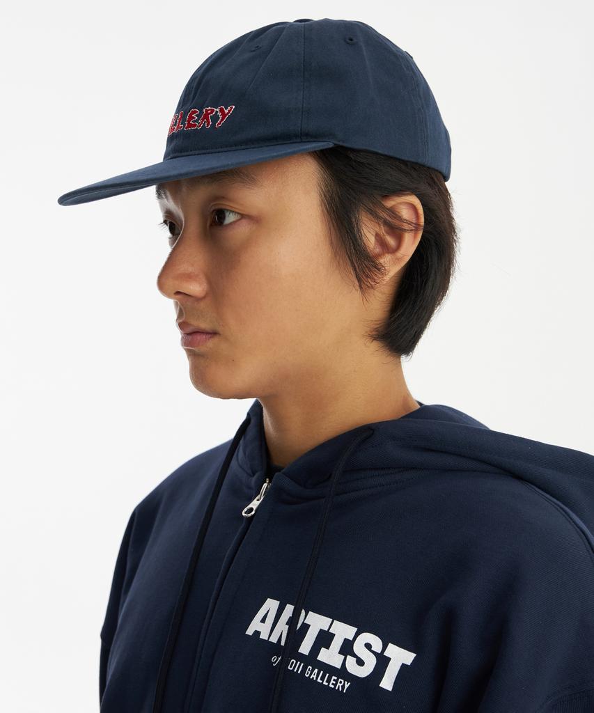 1011 GALLERY Flying Gallery Logo Cap - Navy