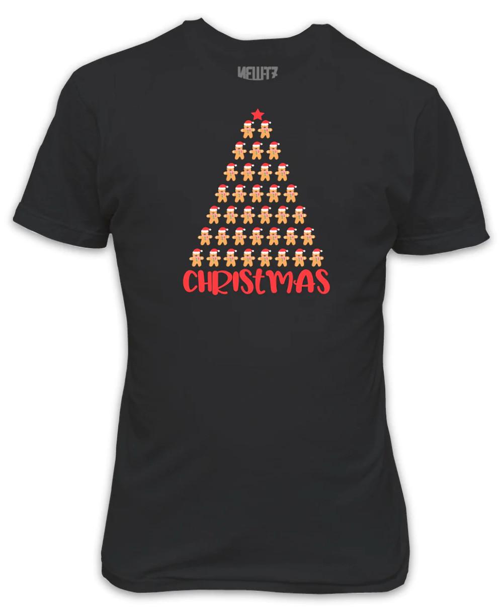 Gingerbread Men Christmas T-Shirt Cute Xmas Present Gift Secret Santa S