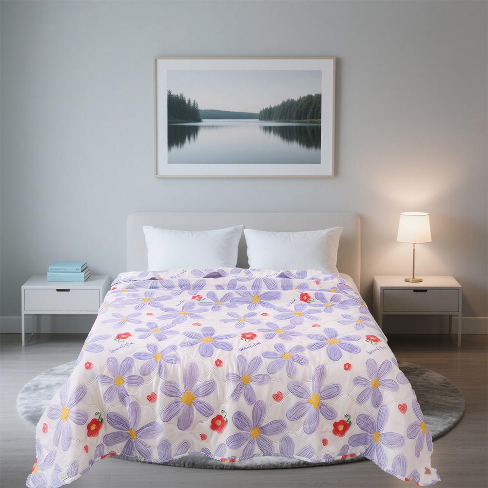 Summer Blanket for Hot Sleepers Cooling Breathable Towel Quilt Cooling Comforter 150x200cm