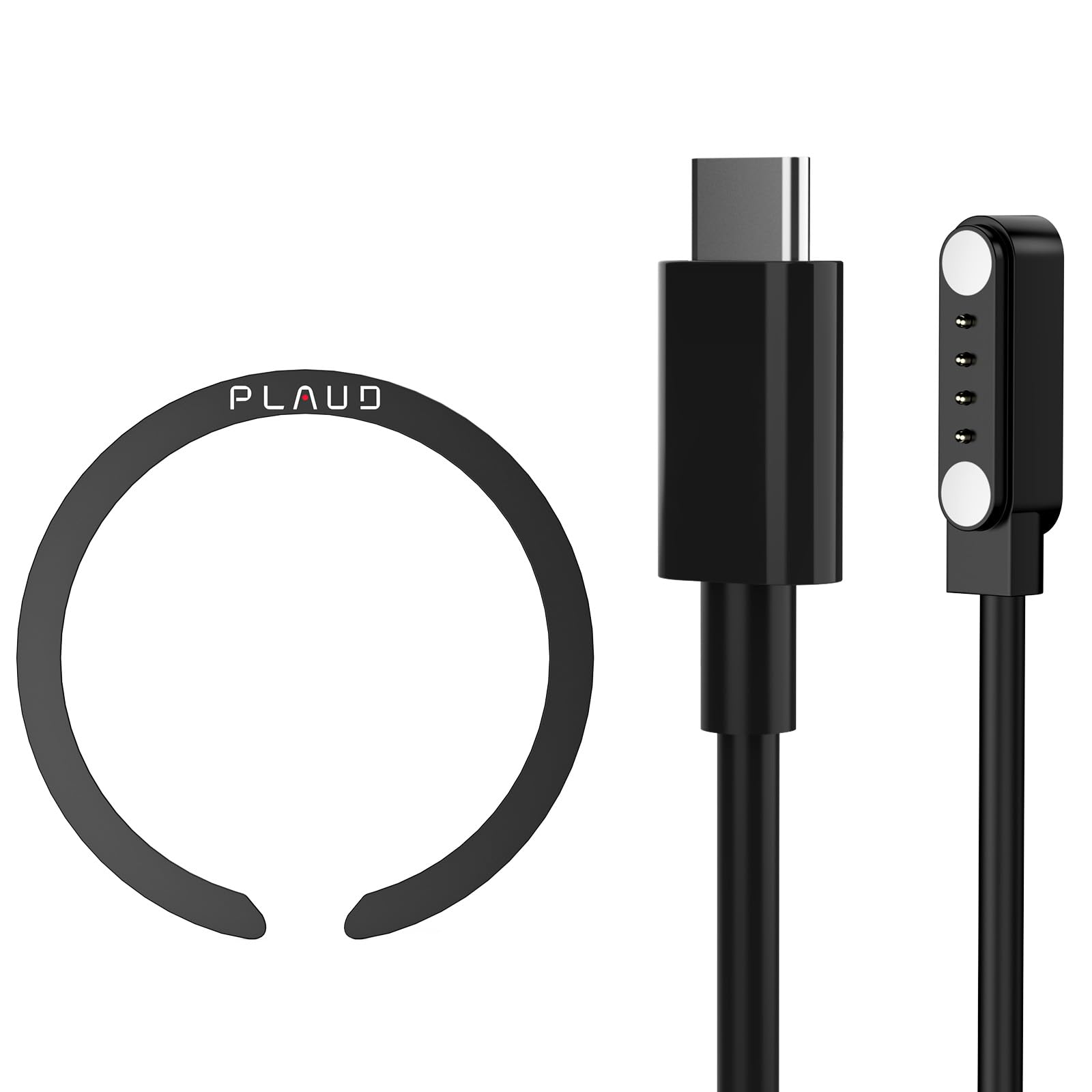 

PLAUD NOTE AI Voice Recorder Accessories Kit PLAUD NOTE Dedicated Charge Cable Terminal Быстрая зарядка Совместимость с MagSafe Набор магнитных колец Type-C