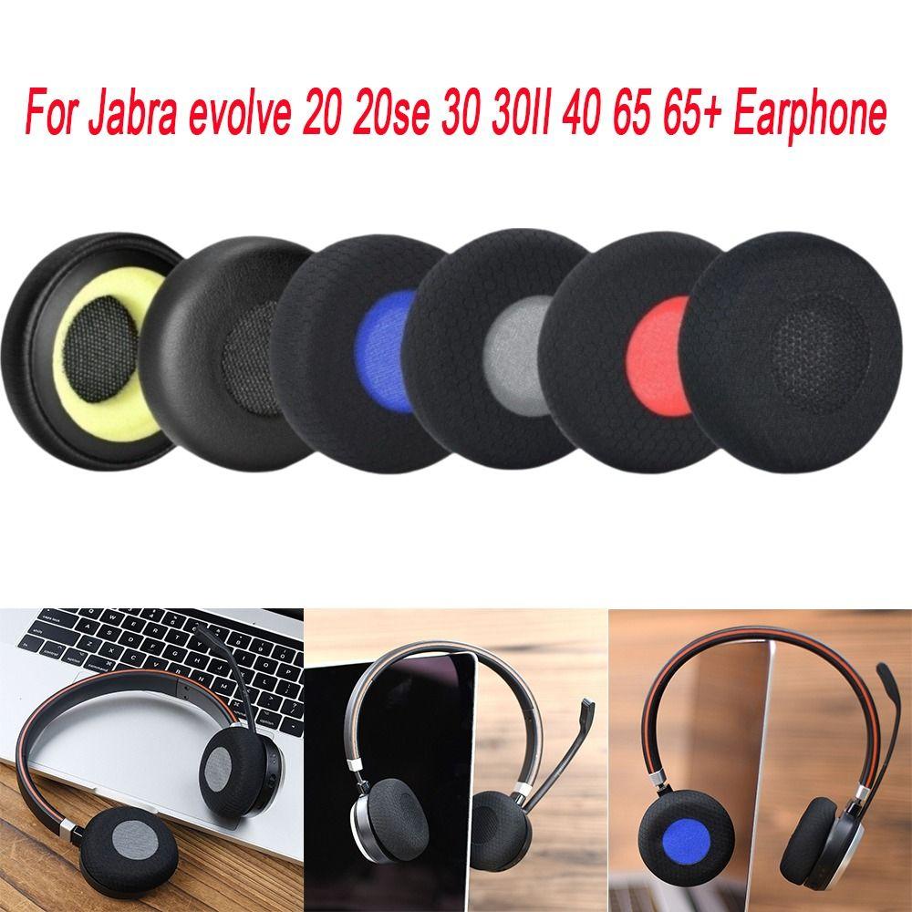 1 pair Replacement Earphone Cushions for Jabra evolve 20 20se 30 30II 40 65 65+ Noise Cancelling