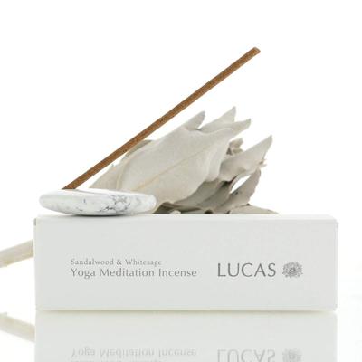 LUCAS White Sage Purifying Incense White Sage (Sandalwood & [Stick Type])