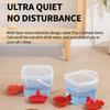 Automatic Pet Water Drinker With Double Bowls For Puss And DogsSafe PP Automatic Pet Waterer Organiser Box