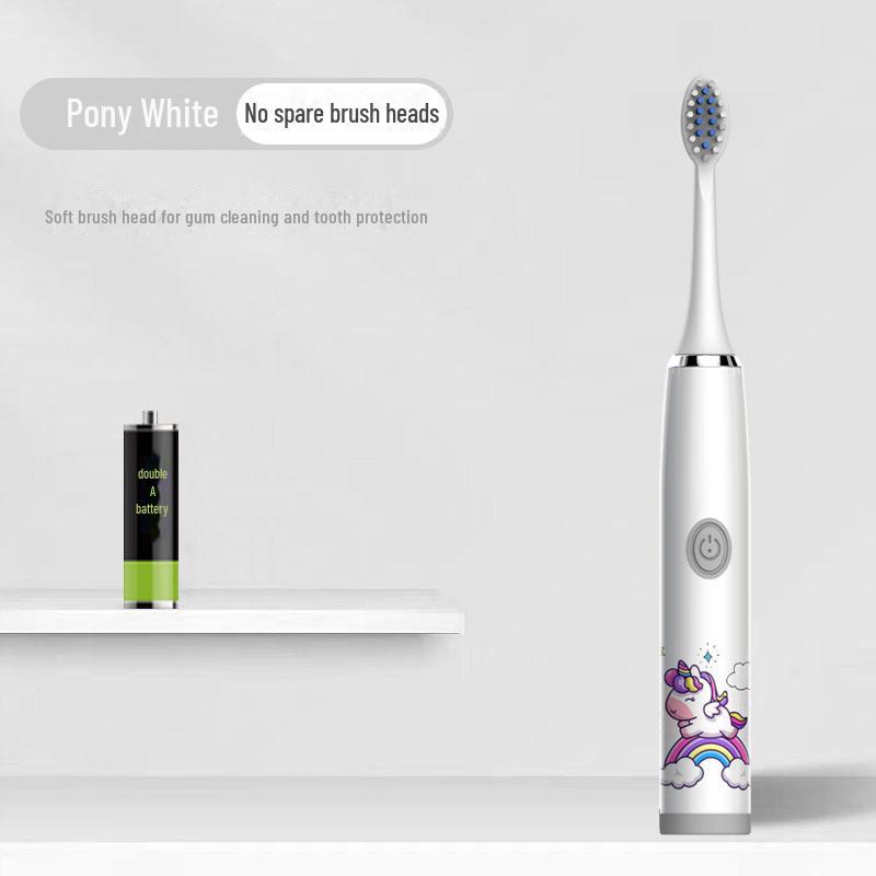 

Детская электрическая зубная щетка Sonic U-образной формы с мягкой щетиной и водонепроницаемым корпусом IP7