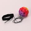Regenbogen Stressball mit Armbandseil Stressabbau Ball Quetschspielzeug Konzentrationshilfe Anti-Angst Fidget Ball Handentspannung