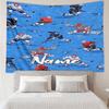 Custom Name ice hockey Print Tapestry, Backdrop, Easy Setup, Ideal for Bedroom, Office & Living Room, with Aesthetic Wall Hanging Decor.