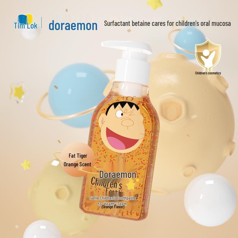 Tianle Doraemon Kids Anti-Cavity Fluoride Toothpaste, 140g, for Ages 3-12