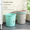 ZISIZ Portable Plastic Storage Bucket