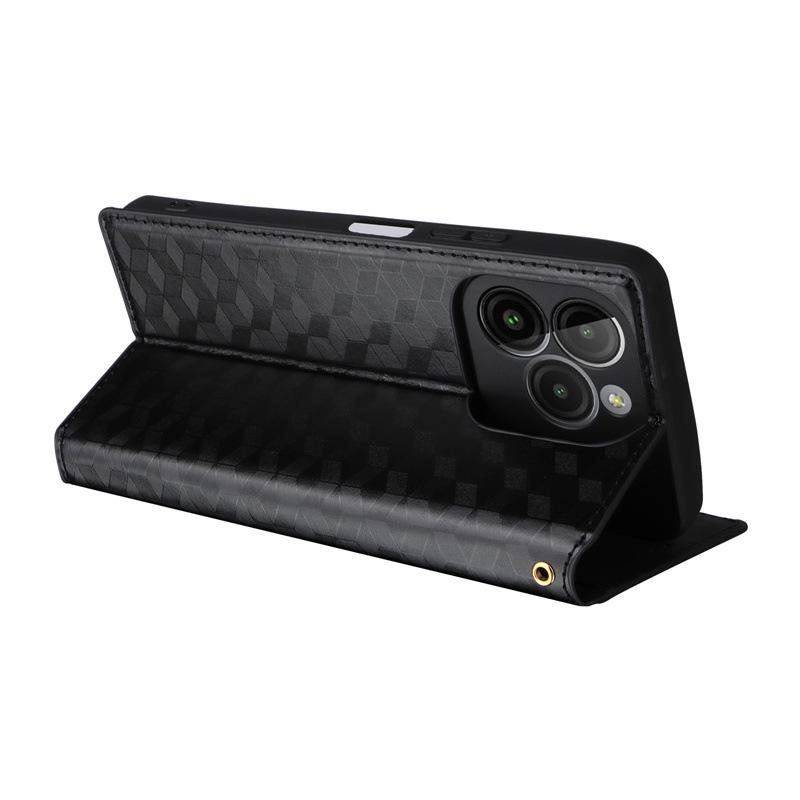 BLU G54 Leather Case: Multi-functional Magnetic Buckle, Card Holder, Protective Mobile Shell