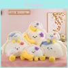 Plush Sleepy Dumpling Car Neck Pillow With Soft Pp Cotton For Office Nap Comfort