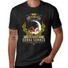DONNA ONE MOON LOVE T-Shirt Short sleeve tee korean fashion mens cotton t shirts