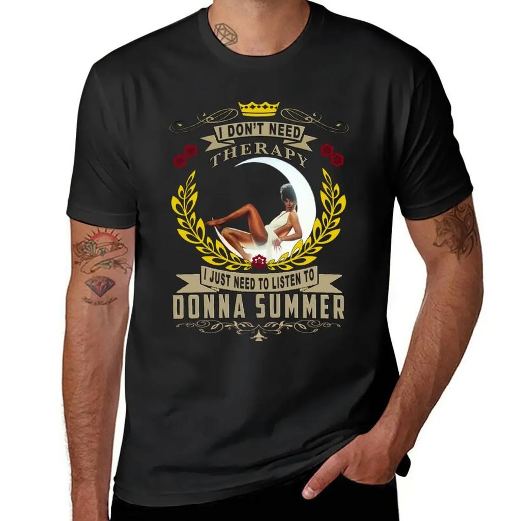 DONNA ONE MOON LOVE T-Shirt Short sleeve tee korean fashion mens cotton t shirts