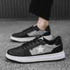 Fashion Round Tip Perforated Gray Sneakers Vulcanize Sliver Heels Men's Sports Shoes 42 Everything Trainers High Brand Super Offers