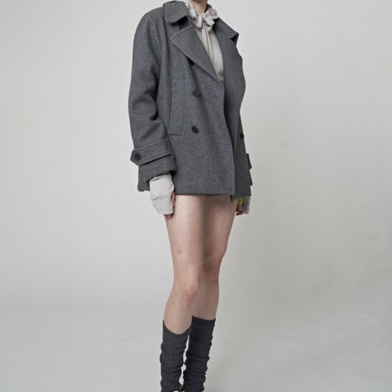 ATHPLATFORM AW32AS07 Double-Rib Knee Socks_Charcoal