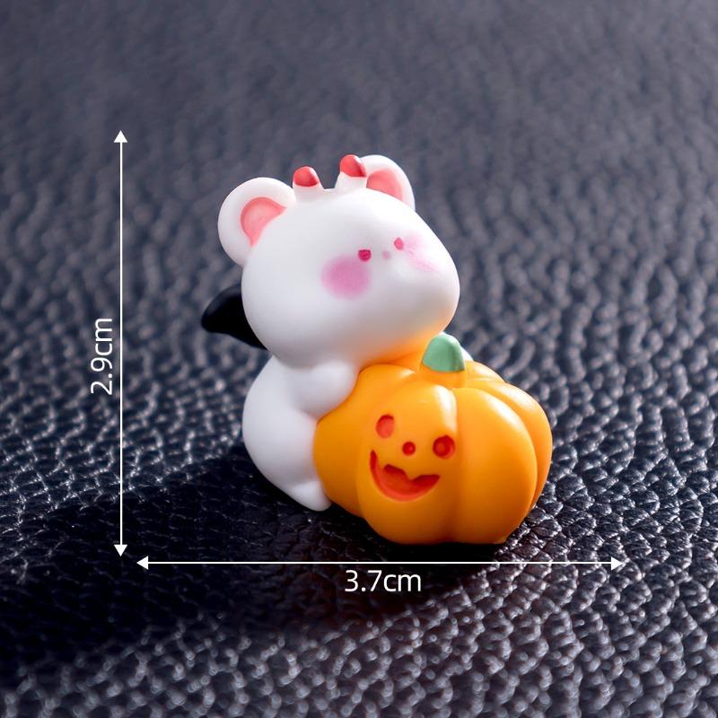 Micro-landscape Halloween Ghost Pumpkin Bear Decorative Blind Bag Accessory Mini Small Figurine