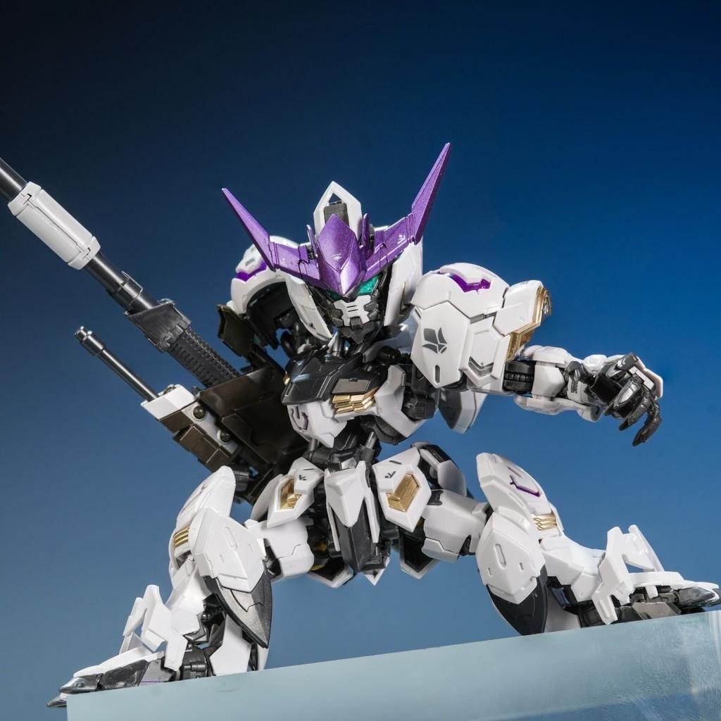 Gaogao Mgsd Asw-G-08 Barbatos Xuan Wu Color Ver. Assembly Model Kit Anime Mecha Action Figure With Water Decals Collectible Toys