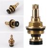 Reliable Brass Faucet Cartridge Replacement Easy To Install Brass Tap Valves Core for Drip Frees Hot & Cold Water Taps