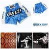 Traditionelle thailändische Zeichnung Muay Thai Kickboxen Boxen MMA UFC Shorts Gym Sport Unisex Herren Damen Workout Schnelltrocknend Bedruckt Elastischer hoher Bund Training
