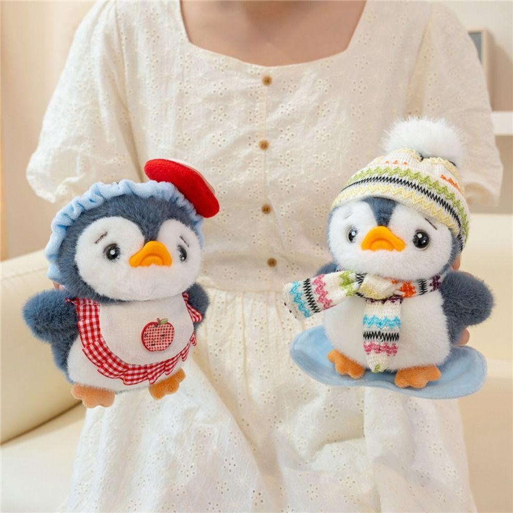 

Japanese Style Penguin Keychain Animals Cute Bag Pendant Mini Cartoon Plush Doll Pendant Women Style 3