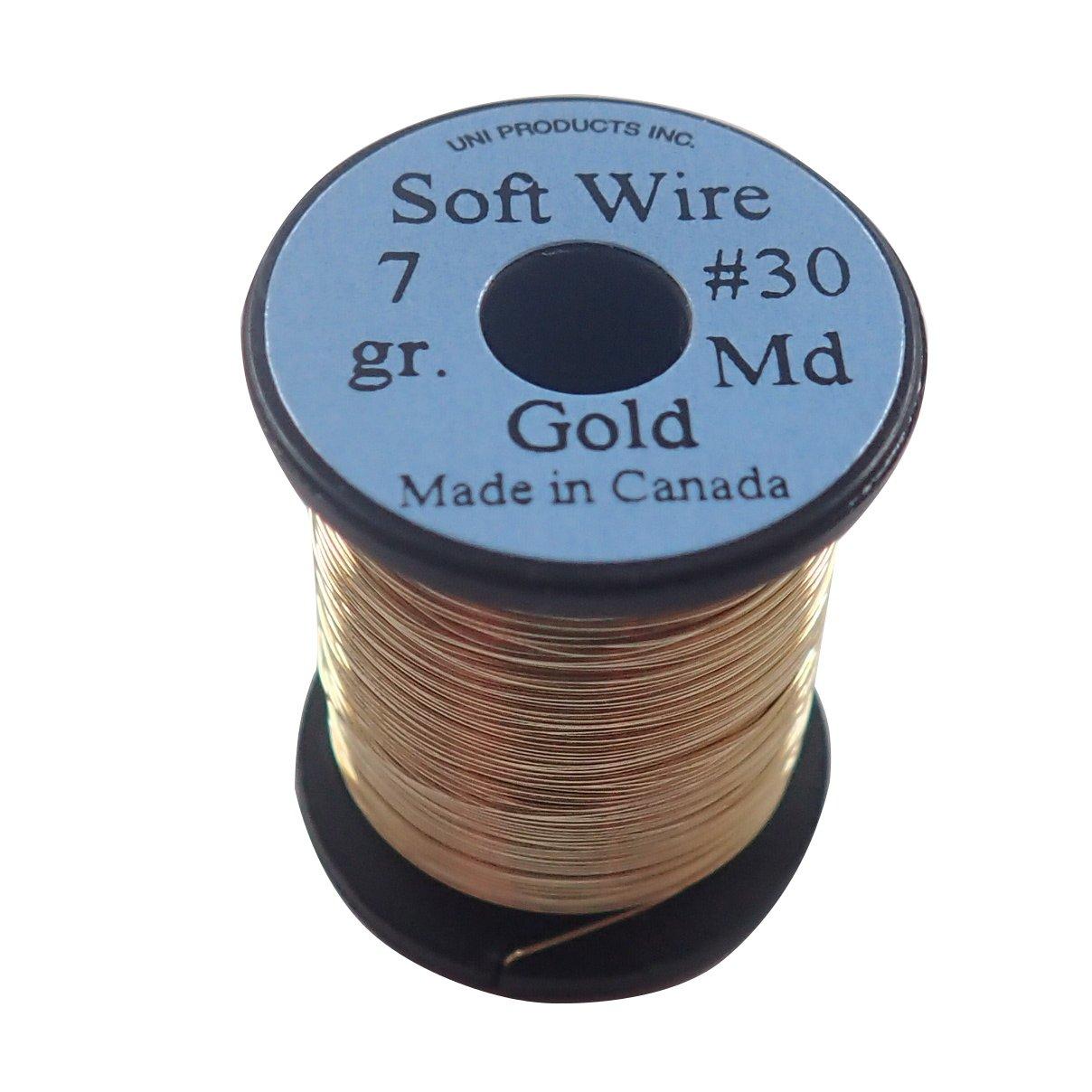

TIEMCO UNI Soft Wire M Gold