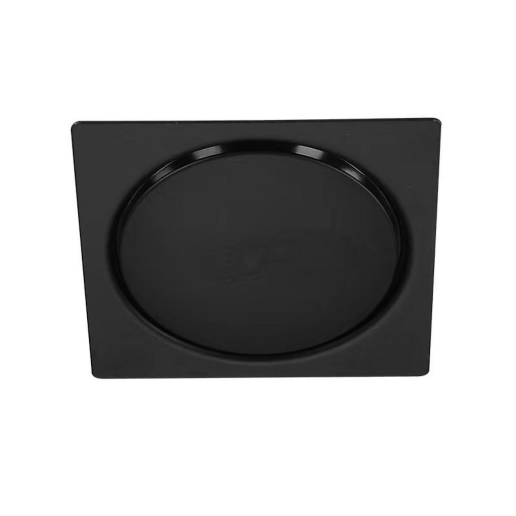 Foot Floor Drain Stainless Steel Square Shower Drain Square Shower Room Cover Plug Fast Draining Hair Catcher Strainer