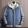 Casual Loose Color Matching Jacket Jacket Men's Trendy Men's Teen Jacket Spring and Autumn Thin Handsome Top