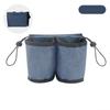 With Zippered Pocket Luggage Travel Cup Organizer Oxford Cup Accessories  Fits Most Roll-On Handles