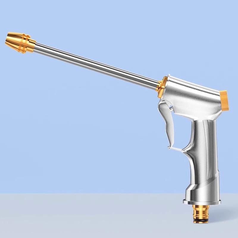 Pressurized Water Gun & Telescopic Hose Set for Car Wash and Gardening