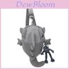 Dinosaur Shark Cartoon Backpack For School Boys Girls With Lightweight Nylon Design