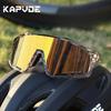 Kapvoe Color Photochromic Cycling Glasses MTB Sunglasses for Men Women Sport Speed Mountain Bike Bicycle Cycl Eyewear Goggle