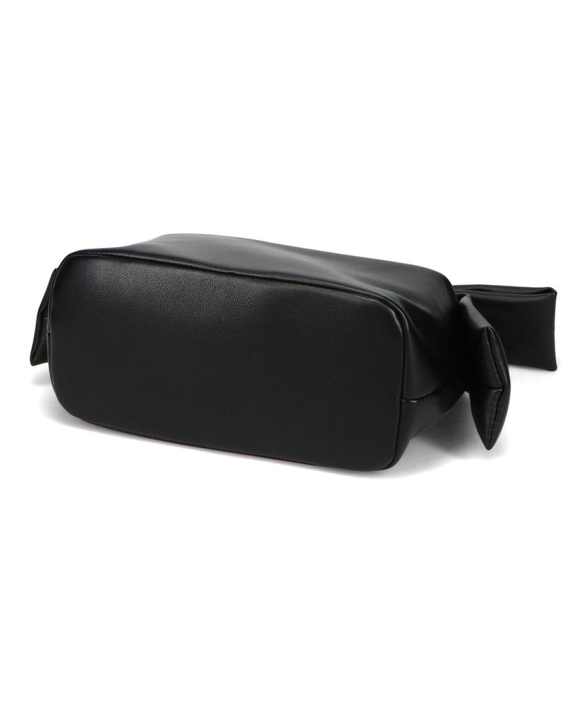 Big Ribbon Handbag [Oriental Traffic] / Women's BA-246 BLACK-FREE