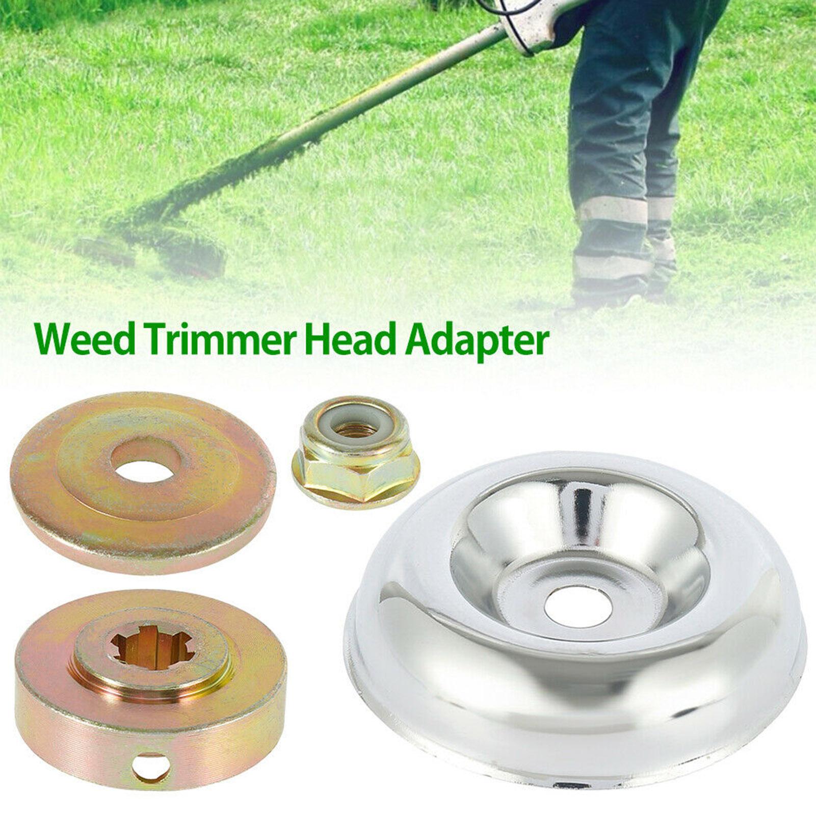 

4Pcs Outdoor Trimmer Head Adaptors Kit Lawn Mower Head Adaptor Universal