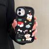 Big Wave Edge Mäkký silikónový materiál Macaron Puzdro na telefón Nárazuvzdorné ochranné gumové puzdro pre iPhone Samsung Huawei Honor Xiaomi Redmi OnePlus Moto