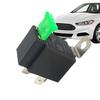 12v/24v Car Relay Waterproof Fused Socket Holder 4pin 30a Conversion Start Dc Relay For Truck Van Motorcycle Boat Accessories Battery Switches5