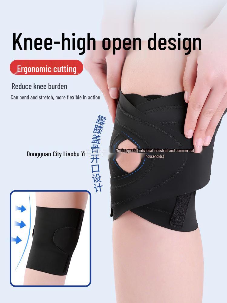 Breathable Patella Knee Brace & Protector for Men and Women - Ideal for Basketball, Running, and Fitness