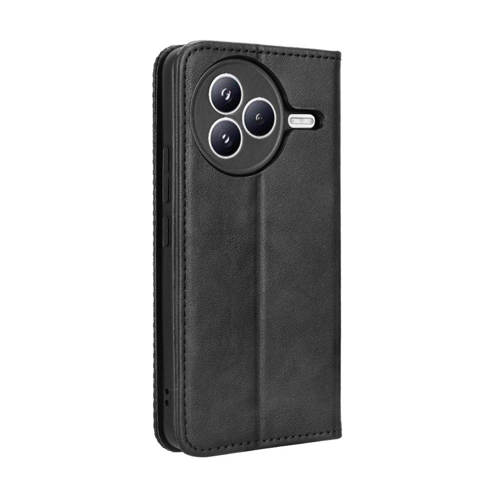 For Xiaomi Civi 5 Pro 5G Leather Case Wallet Stand Retro Texture Phone Cover