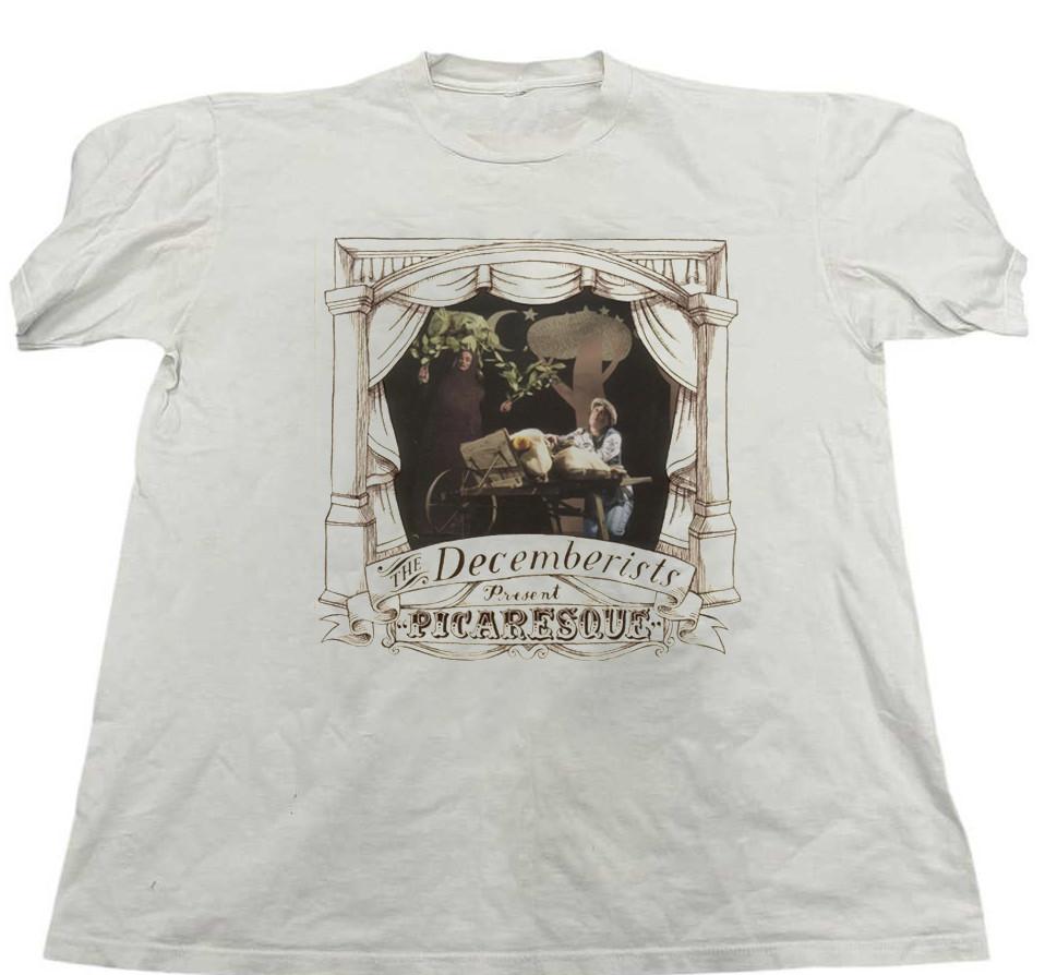 HOT! The Decemberists White Cotton Unisex S-5XL T-shirt HRB585 Unisex T-Shirt XXL