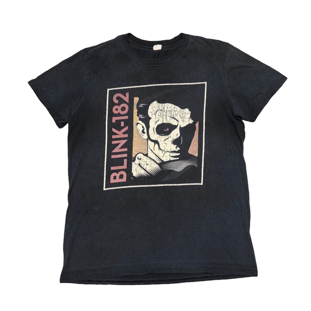 Blink 182 Shirt Black Punk Rock Band Tee Concert Green Day The Offspring HIM 90s Unisex T-Shirt XXXL