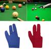 Noua mănușă pentru tac de biliard pentru snooker Spandex, mâna stângă deschisă, cu trei degete