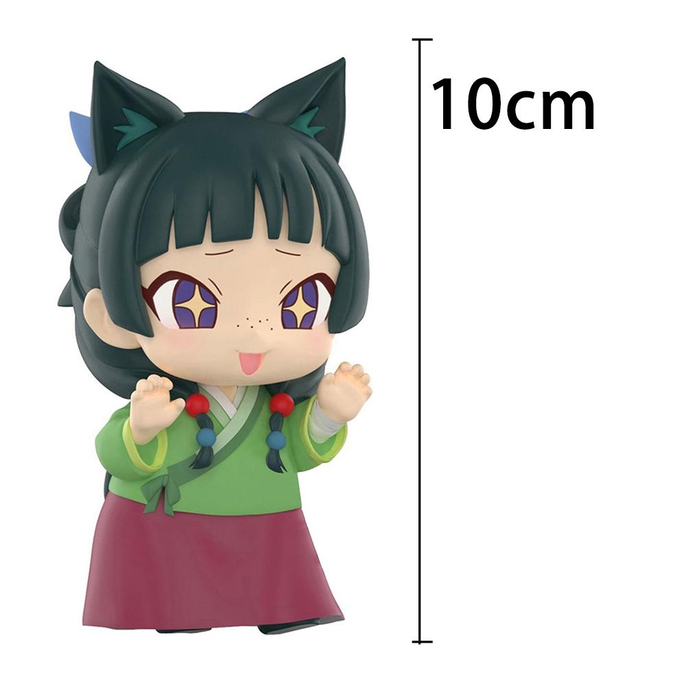 Anime Maomao Figure Sitting Action Figure Kawaii Car Decoration Doll Model Desktop Ornaments Collection Anime Toy Gifts 10cm