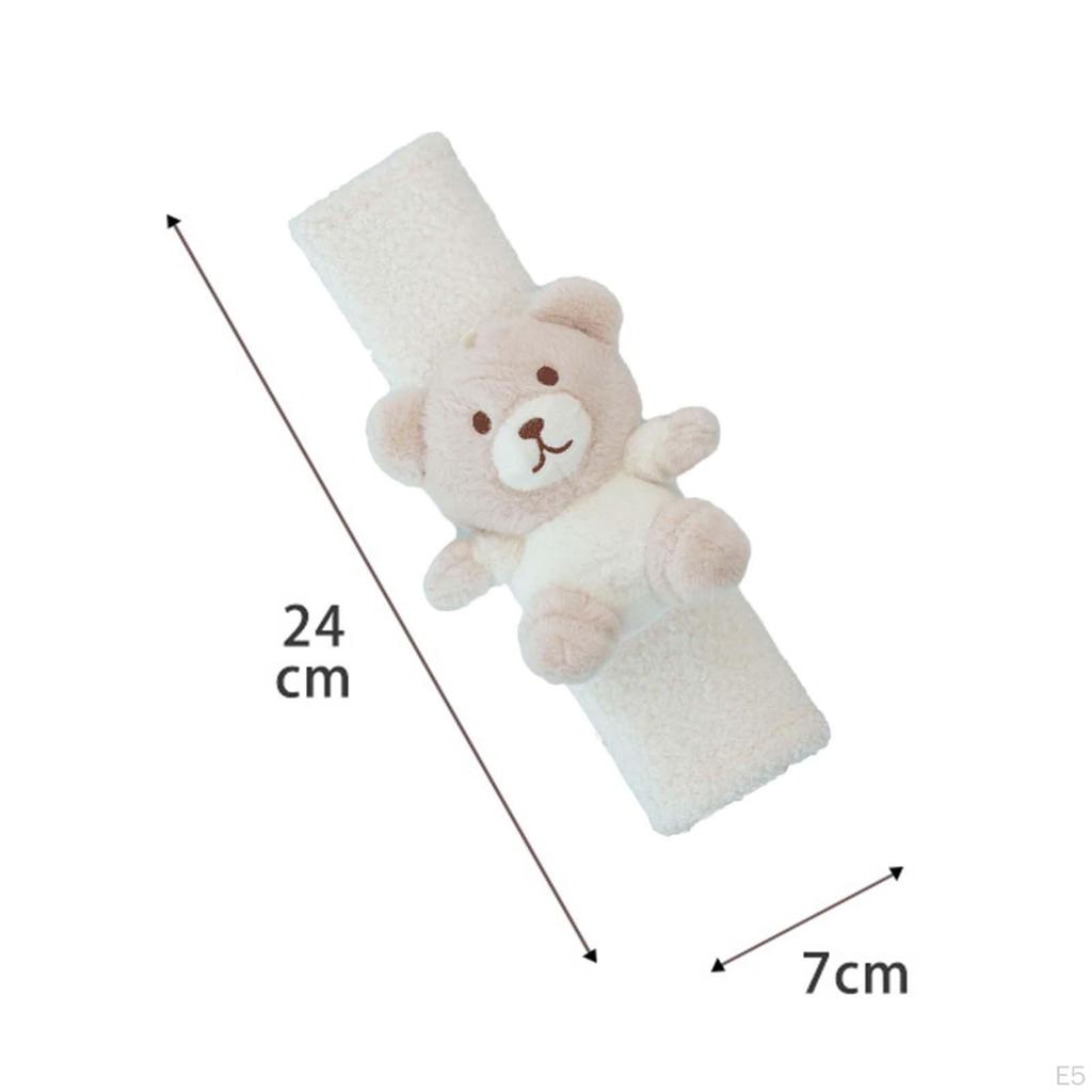 Car Seat Belt Strap Cover Auto for All Cars Women Girls Bear