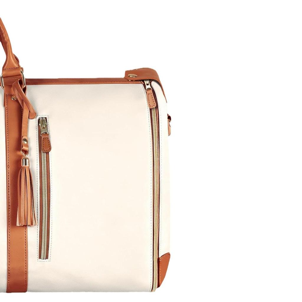 Women's Large Capacity Foldable PU Travel Handbag and Storage Bag