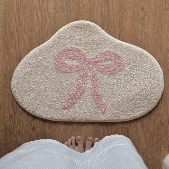 Anti-Slip Floor Mat Absorbent Imitation Cashmere Kitchen Bathroom Mat Oil-resistant Sink Mat Multifunctional Living Room Rug