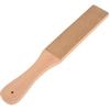 Leather Sharpening Strop Wood Handle Double Sided Home Sharpening Tool 28 X 4 X 15.5cm