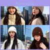 Knitted Hat For Women Men Winter Warmth Windproof Acrylic Casual Fashion Accessory