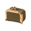 Travel Jewelry Box Case with PU-Look Exterior, Compact Clasp Holder for Rings, Earrings and Daily Mini Necklaces